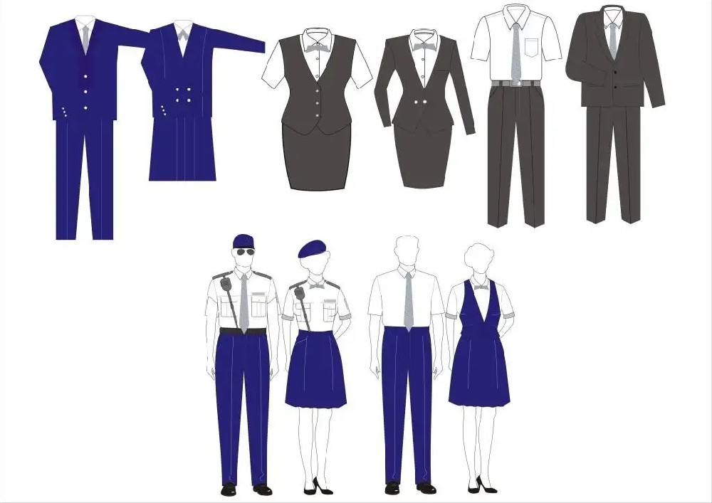 定做工作服在规划上，要注意识别性