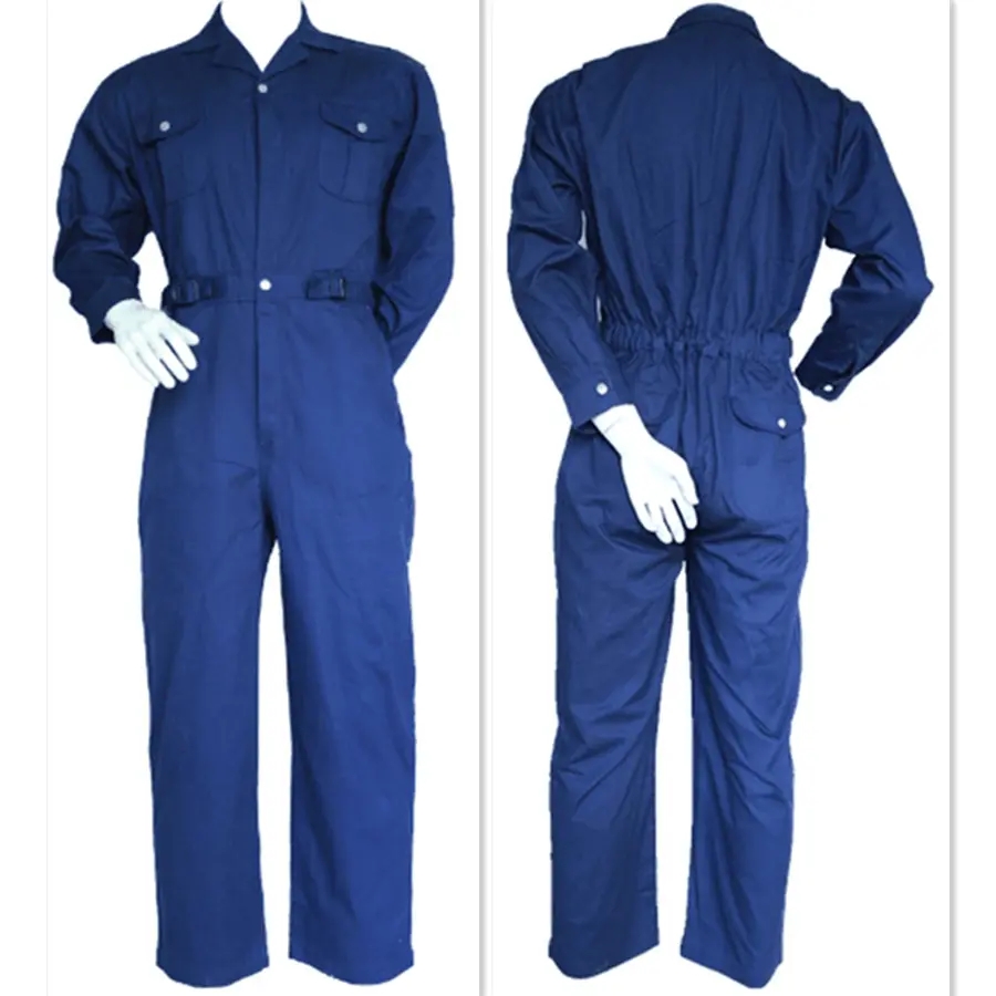 纯棉连体工作服的针对设计特色和款式介绍