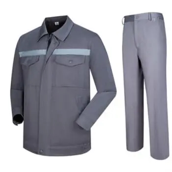 混凝土建筑行业夏日工作服 浅色夏日套装