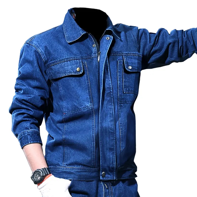 全棉牛仔工作服该如何清洗暴晒呢？