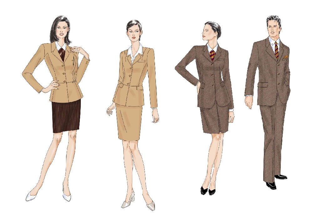 定制工作服该怎么分工种呢？