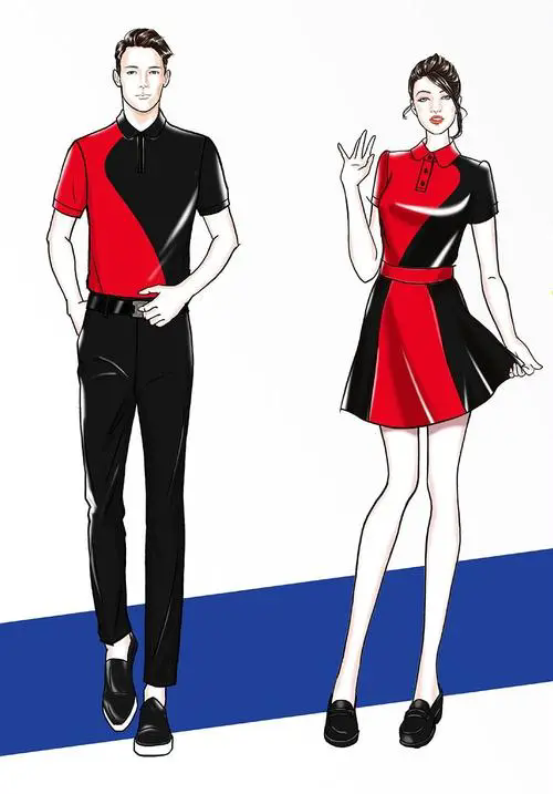 商场工作服定做的规划风格遵从准则